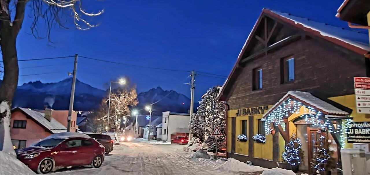 Ubytovanie U Babky Veľký Slavkov Exterior foto