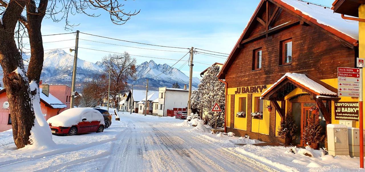 Ubytovanie U Babky Veľký Slavkov Exterior foto